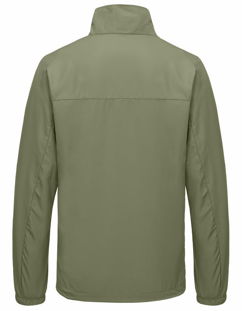 Load image into Gallery viewer, Little Donkey Andy Men's Windbreaker Jacket Lightweight Water-resistant Sage XL
