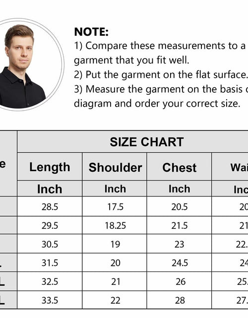 Load image into Gallery viewer, VANCAMEL Men's White Button Down Shirt Breathable Moisture Wicking Size L
