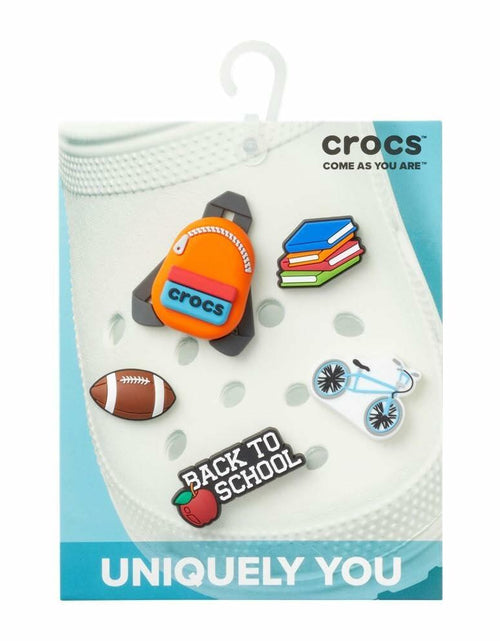 Load image into Gallery viewer, Crocs Jibbitz Sports &amp; Interests Shoe Charms 5-Pack Colorful One Size
