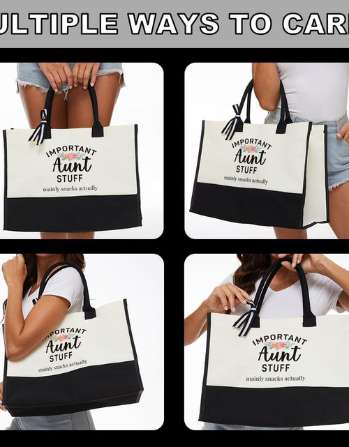 Load image into Gallery viewer, YUANHAO Tote Bag Grandma Gift Utility Shopping Bag Mothers Day Birthday
