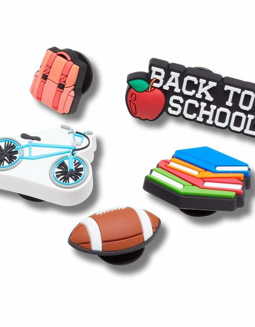 Load image into Gallery viewer, Crocs Jibbitz Sports &amp; Interests Shoe Charms 5-Pack Colorful One Size
