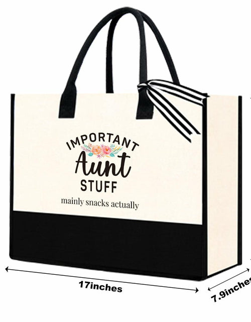 Load image into Gallery viewer, YUANHAO Tote Bag Grandma Gift Utility Shopping Bag Mothers Day Birthday
