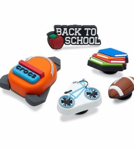 Crocs Jibbitz Sports & Interests Shoe Charms 5-Pack Colorful One Size