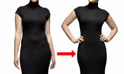 Load image into Gallery viewer, VENDAU Women's Tummy Control Thong Body Shaper Waist Black - Size Medium Large
