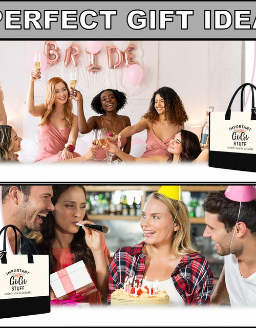 Load image into Gallery viewer, YUANHAO Gigi Gifts Large Tote Bag Shopping Grocery Utility Bag
