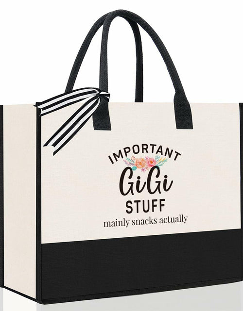 Load image into Gallery viewer, YUANHAO Gigi Gifts Large Tote Bag Shopping Grocery Utility Bag
