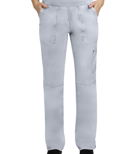 Healing Hands Women's Scrub Pant Tori Cargo 5 Pockets 2-Way Stretch Grey - 2XL