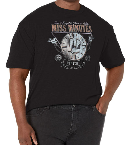 Marvel Big Loki Normcore Miss Minutes Men's Tee Shirt Black 3XL Tall Size