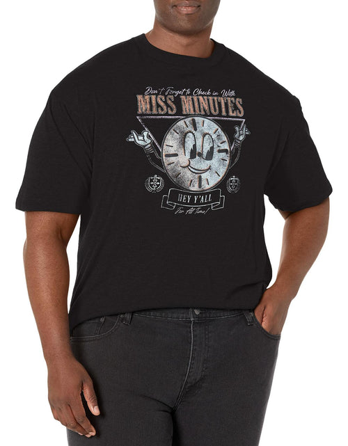 Load image into Gallery viewer, Marvel Big Loki Normcore Miss Minutes Men's Tee Shirt Black 3XL Tall Size
