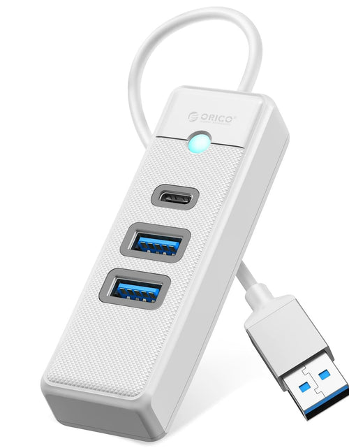 Load image into Gallery viewer, ORICO USB C Hub 3-Port USB 3.1 to USB 3.0 Adapter White 0.5ft Cable
