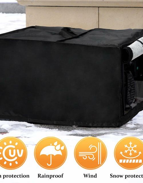 Load image into Gallery viewer, Outdoor Pool Heater Cover Waterproof Plush Lining 24x11x11in
