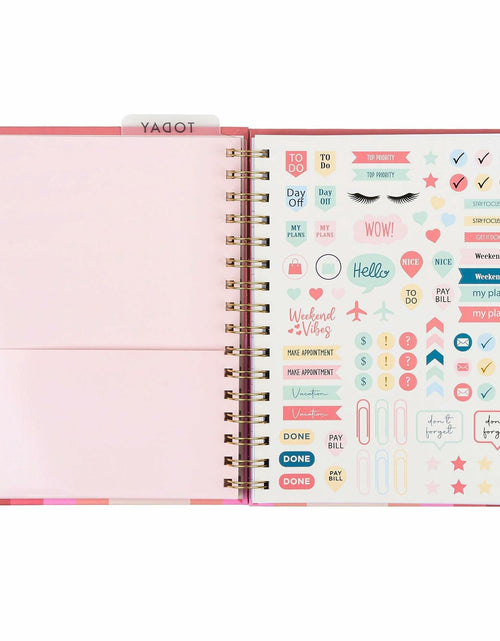 Load image into Gallery viewer, Votum 18-Month Planner 2024-2026 Daily Weekly Monthly 3 Sticker Sheets
