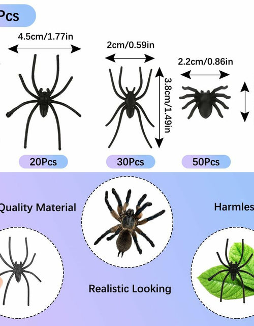 Load image into Gallery viewer, Fake Ants Halloween Mini 100Pcs Black Realistic Plastic Ants Prank Party
