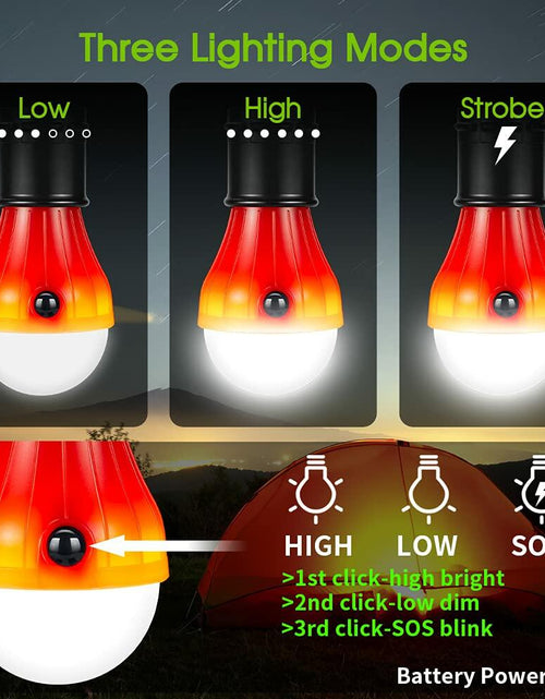 Load image into Gallery viewer, Doukey Portable LED Camping Lantern 4 Pack Emergency Light for Hiking
