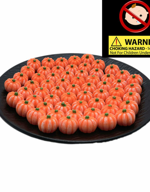 Load image into Gallery viewer, M2cbridge Halloween Resin Candy Corn Mini Ghost Pumpkin Charms 3D 60pcs
