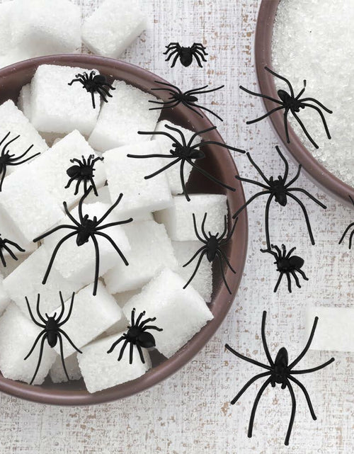 Load image into Gallery viewer, Fake Ants Halloween Mini 100Pcs Black Realistic Plastic Ants Prank Party
