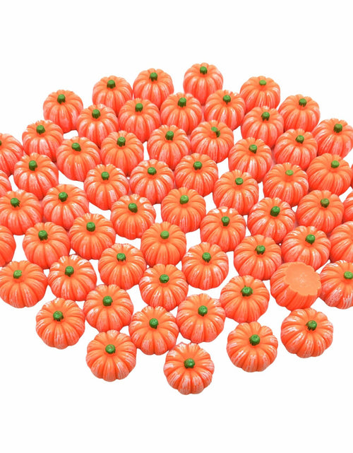 Load image into Gallery viewer, M2cbridge Halloween Resin Candy Corn Mini Ghost Pumpkin Charms 3D 60pcs
