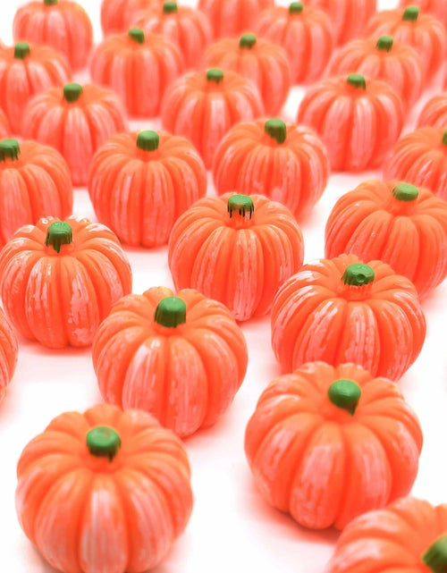 Load image into Gallery viewer, M2cbridge Halloween Resin Candy Corn Mini Ghost Pumpkin Charms 3D 60pcs
