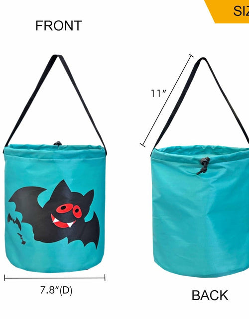 Load image into Gallery viewer, hsmyank Halloween Reusable Trick or Treat Tote Bags 6PCS Multicolor Drawstring
