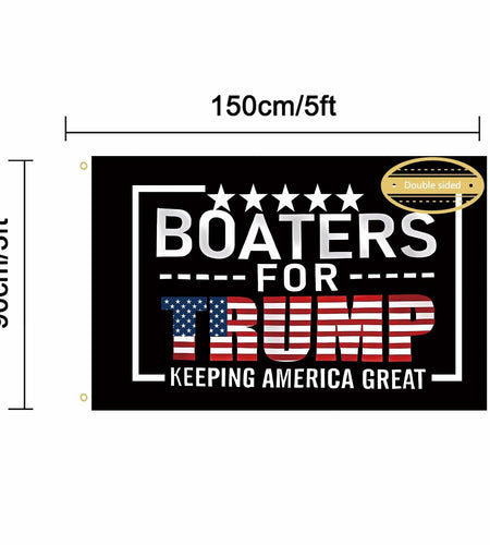 WENWELL 3x5 Ft Double-Sided Trump 2024 Flag Outdoor Durable Polyester