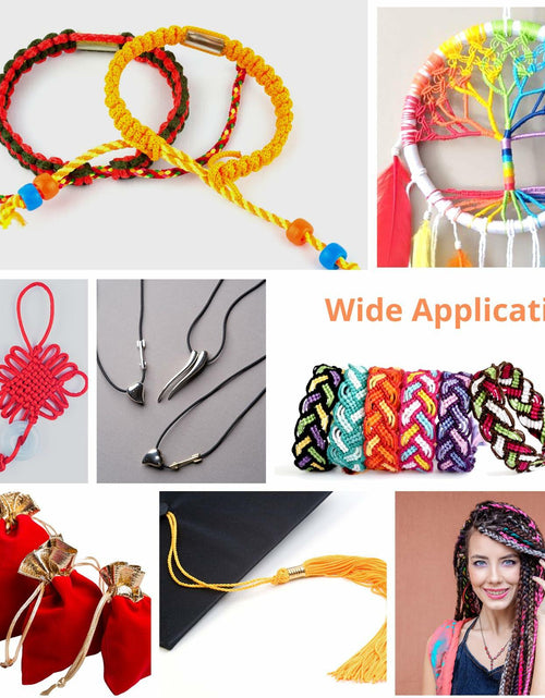 Load image into Gallery viewer, HTVRONT 1mm Elastic Bracelet String Clear Cord 120m with Bead Needle
