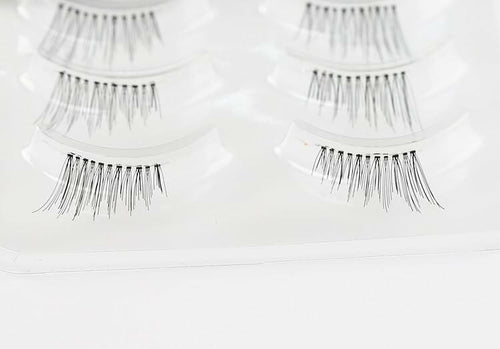 Load image into Gallery viewer, Dorisue Cat Eye Half Lashes Mini Wispy Natural Handmade Soft 5 Pairs
