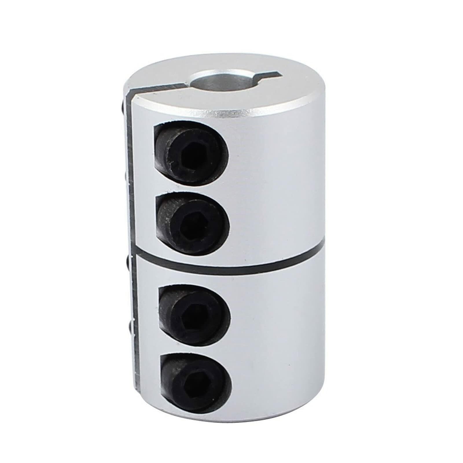 TA-VIGOR 8mm to 8mm Shaft Coupling D25xL40mm Aluminum Alloy Rigid Coupler