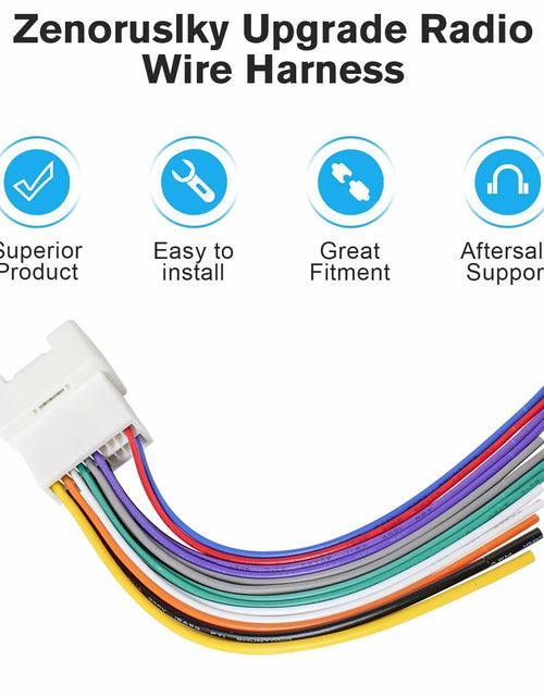 Load image into Gallery viewer, Zenoruslky 20Pin Radio Wire Harness Stereo Connector for Mitsubishi Cars
