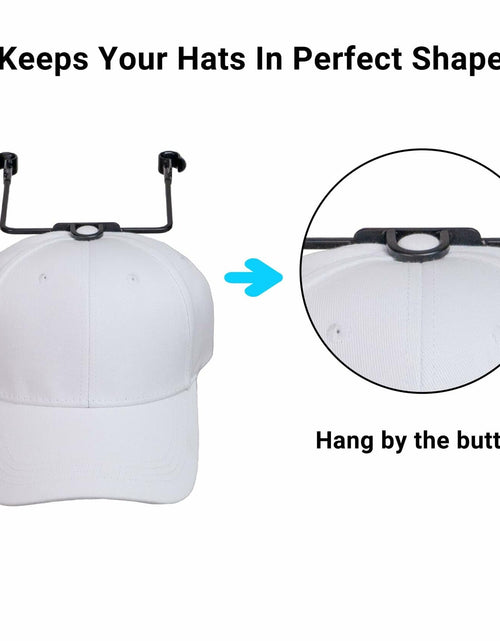 Load image into Gallery viewer, Yuoyar Car Hat Organizer Rack for Baseball Caps Truck SUV Hat Holder
