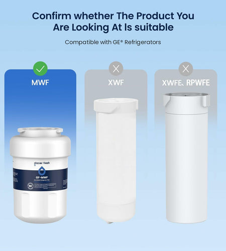 GLACIER FRESH MWF Refrigerator Water Filter SmartWater 1 Pack