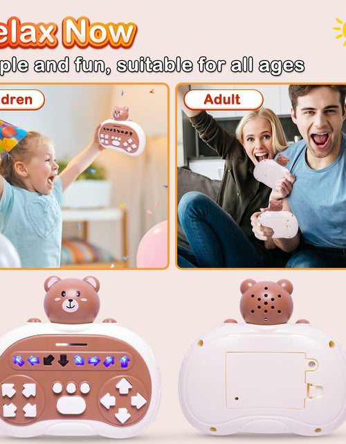 Load image into Gallery viewer, Rhythm Master Dance Machine Handheld Toy Bear Educational Stress Relief
