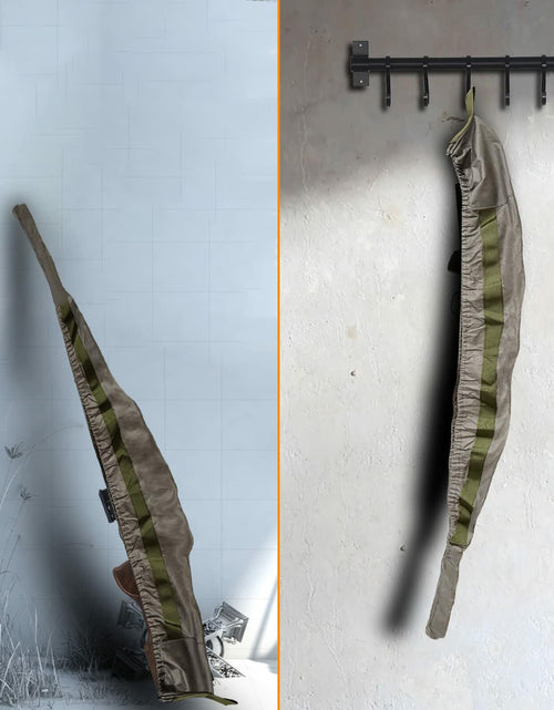 Load image into Gallery viewer, Miaking Quick Release Shotgun Rifle Sock Sleeve Brown Size 38-51in
