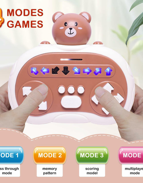 Load image into Gallery viewer, Rhythm Master Dance Machine Handheld Toy Bear Educational Stress Relief
