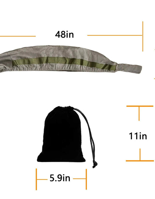 Load image into Gallery viewer, Miaking Quick Release Shotgun Rifle Sock Sleeve Brown Size 38-51in

