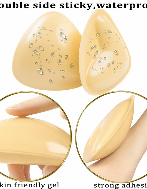 Load image into Gallery viewer, PRETTYWELL Sticky Bra Pads Inserts Double Sided Push Up Bikini Enhancers Size M
