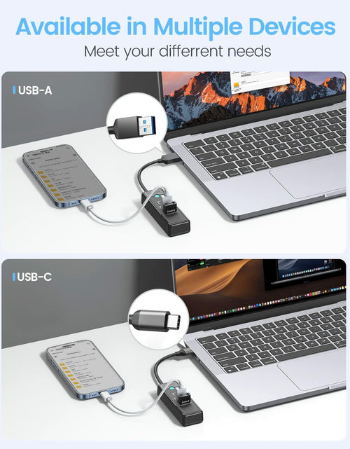 Load image into Gallery viewer, ORICO USB C Hub 3 Ports USB 3.1 to USB 3.0 Adapter Pink with 0.5ft Cable
