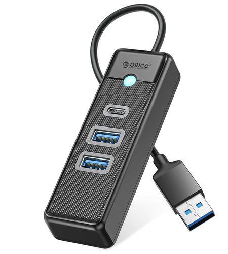 ORICO USB C Hub 3 Ports USB 3.1 to USB 3.0 Adapter Pink with 0.5ft Cable
