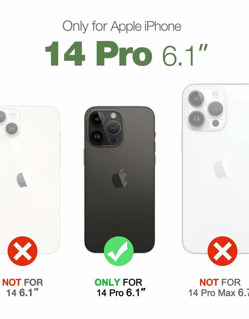 Load image into Gallery viewer, Dexnor Magnetic Case iPhone 14 Pro 6.1" Full-Body Shockproof Purple
