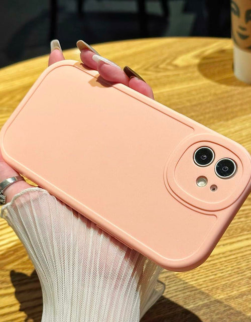Load image into Gallery viewer, Callyue iPhone 16 Pro Max TPU Case Circular Edges Camera Protection Black
