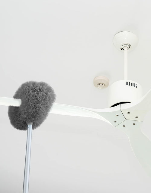 Load image into Gallery viewer, Hoolerry Ceiling Fan Cleaner Duster Microfiber Extendable Pole 13-49.7in Gray
