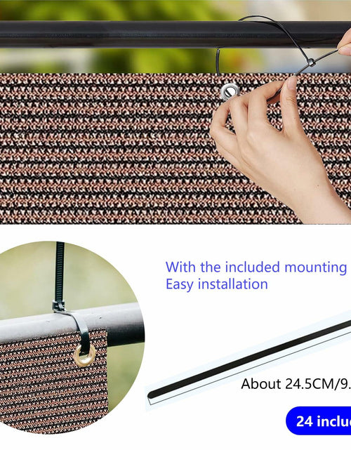 Load image into Gallery viewer, demoul Privacy Fence Balcony Screen Outdoor Patio Cover 3x5.75 ft
