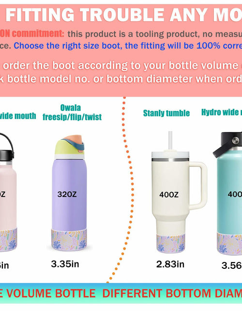 Load image into Gallery viewer, WK IEASON Silicone Base Boot for Hydro Flask 32OZ 40OZ Wide Mouth Black

