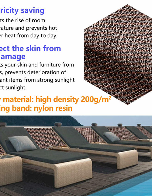 Load image into Gallery viewer, demoul Privacy Fence Balcony Screen Outdoor Patio Cover 3x5.75 ft
