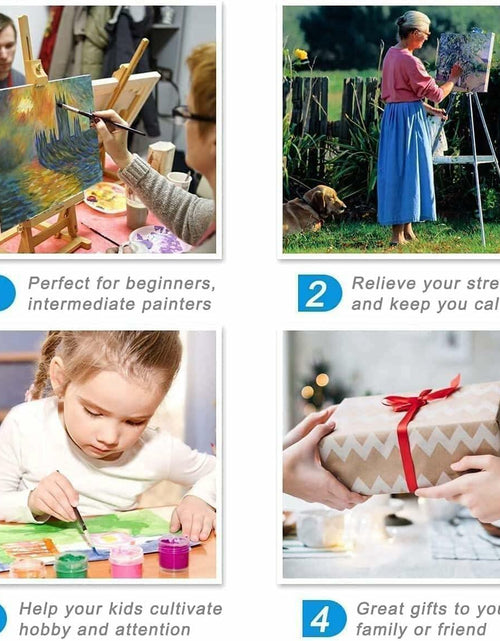 Load image into Gallery viewer, Ediximi Paint by Numbers Kit Tree of Life 12x16 Canvas Wooden Frame
