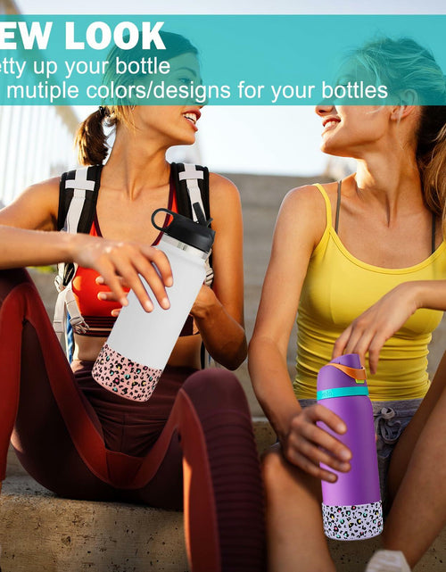 Load image into Gallery viewer, WK IEASON Silicone Base Boot for Hydro Flask 32OZ 40OZ Wide Mouth Black
