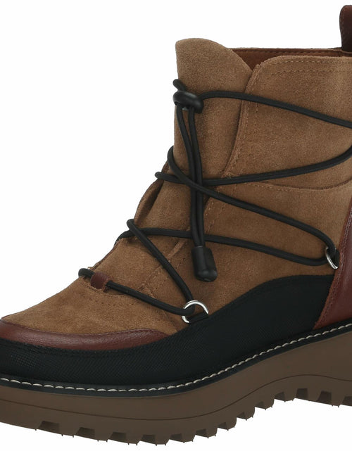 Load image into Gallery viewer, Lucky Brand Caelia Weather Ankle Boot Dark Natural Size 6.5
