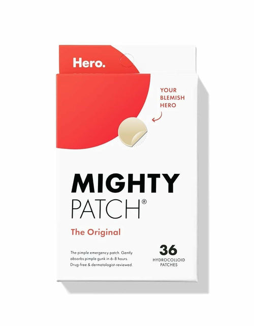 Load image into Gallery viewer, Hero Cosmetics Mighty Patch Original Hydrocolloid Acne Pimple Patch 36 Count

