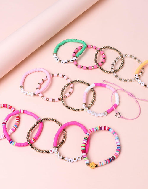 Load image into Gallery viewer, Taylo Sweet 5Pcs Beaded Friendship Bracelets for Women Multi Color
