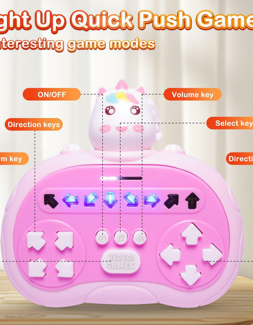 Load image into Gallery viewer, Rhythm Master Dance Machine Handheld Game Red Bear Educational Toy
