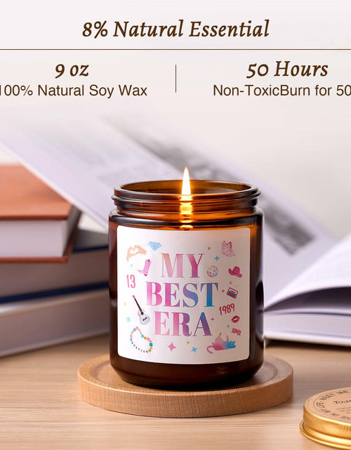 Load image into Gallery viewer, My Best Era Vanilla Scented Soy Candle 9oz Decorative Birthday Gift
